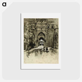 アートポストカード-Puerta del Sol
 - ジョセフ ペネル Postcard.