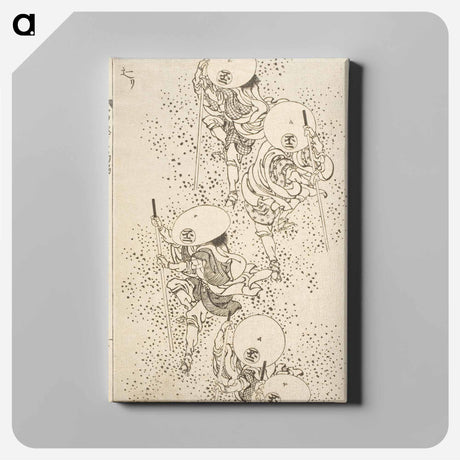 アートパネル-Hokusai's woodblock prints - 葛飾 北斎 Canvas.