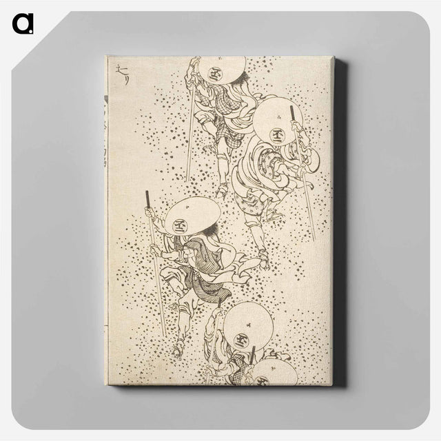 アートパネル-Hokusai's woodblock prints - 葛飾 北斎 Canvas.