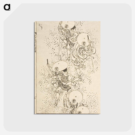 アートポストカード-Hokusai's woodblock prints - 葛飾 北斎 Postcard.
