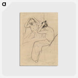 アートポストカード-The Coiffure - メアリー カサット Postcard.