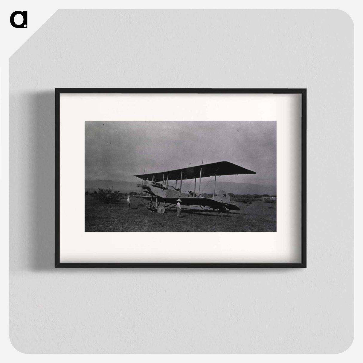 アートポスター-Mexican Children by an Airplane
 - 国立医学図書館 Poster.