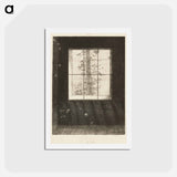 アートポストカード-Day, plate 6 from Dreams by Odilon Redon - オディロン ルドン Postcard.