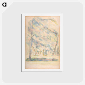 アートポストカード-Landscape - ポール セザンヌ Postcard.
