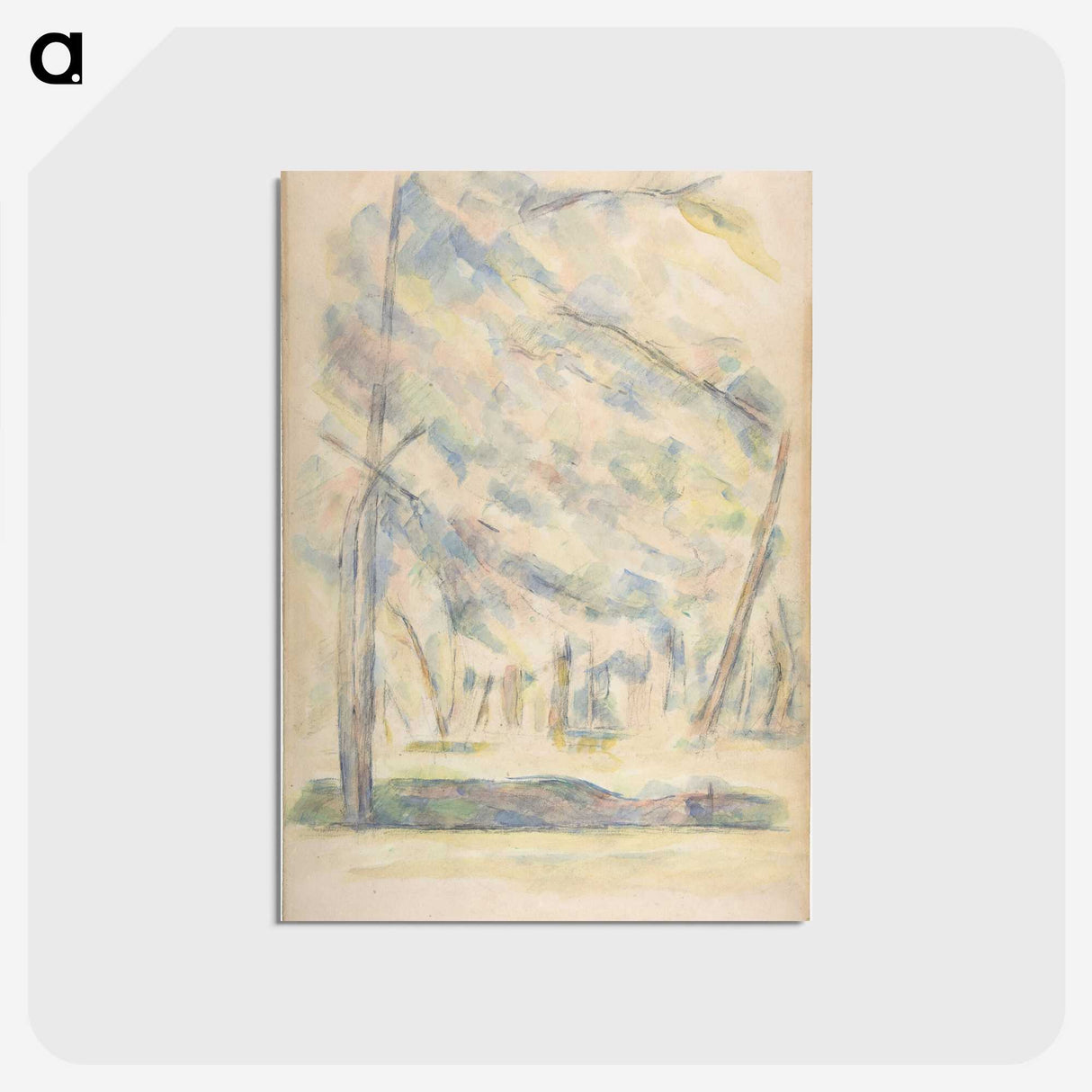 2-73_Paul-Cezanne_postcard