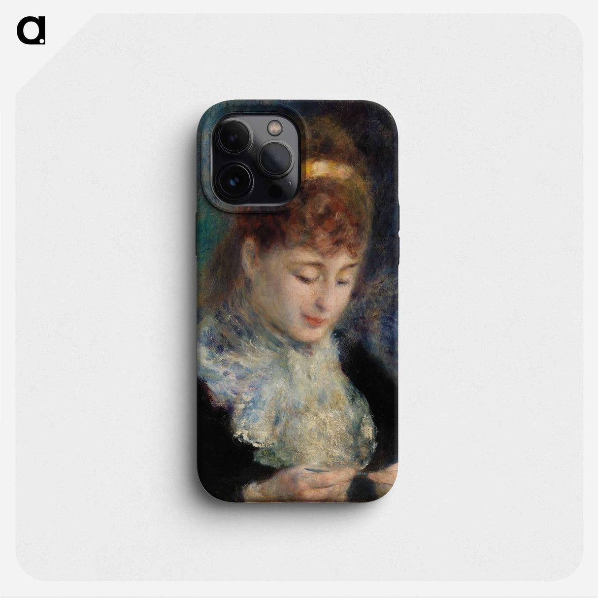 Woman Crocheting - Pierre Auguste Renoir Phone Case.