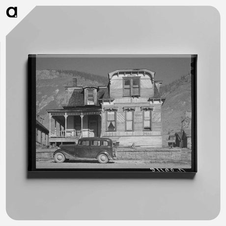 アートパネル-Jackson County Barn and Silo
 - ラッセル リー Canvas.