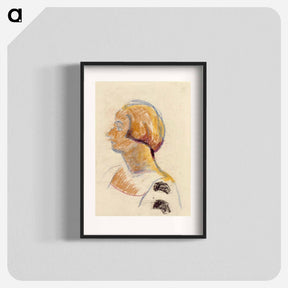 アートポスター-Portrait of Nelly van Doesburg - テオ ファン ドゥースブルフ Poster.