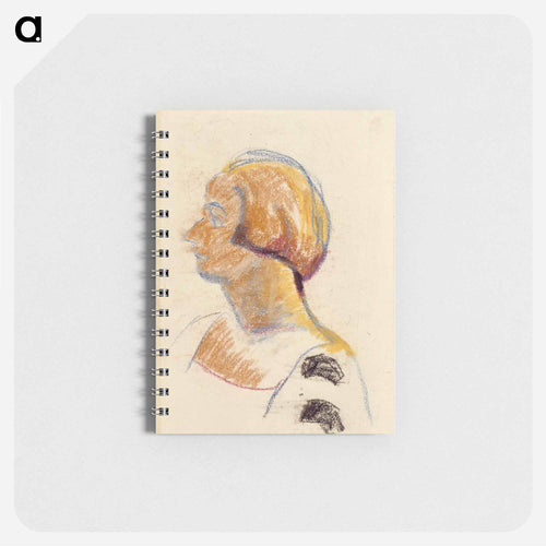 Portrait of Nelly van Doesburg - テオ ファン ドゥースブルフ Memo.