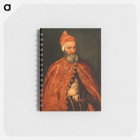 アートメモ帳-Portrait of Doge Marcantonio Trevisani - ティツィアーノ ヴェチェッリオ Memo.