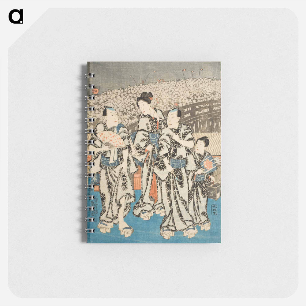 アートメモ帳-Summer Celebration in Edo
 - 歌川 国貞 Memo.
