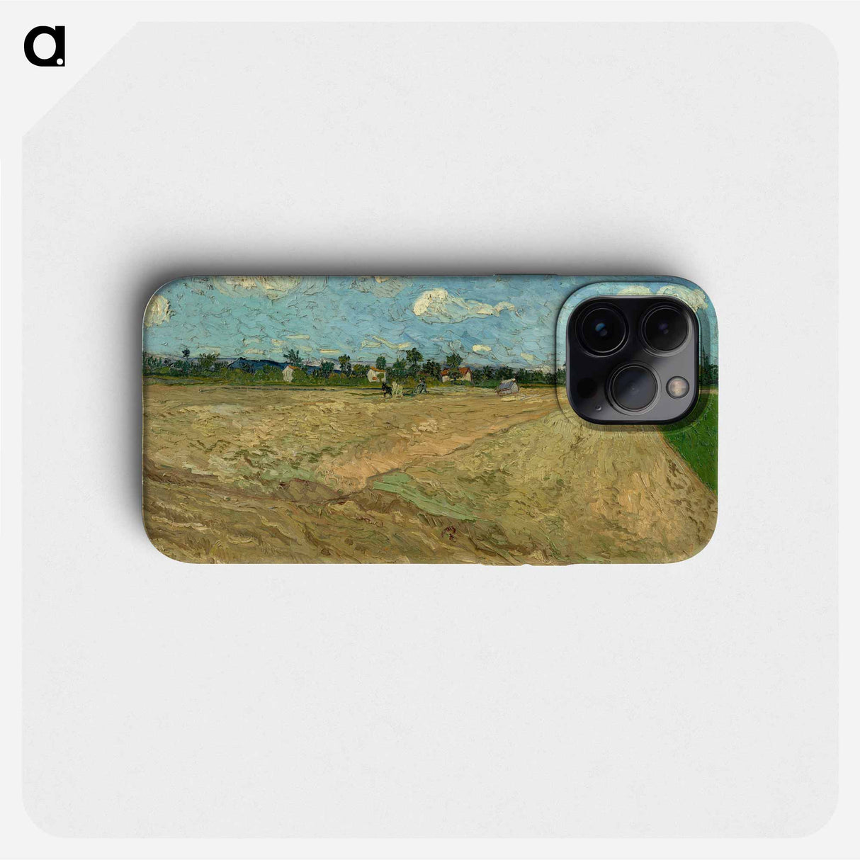 Painted with paint ('The Painter') - Vincent van Gogh Phone Case.