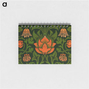 アートメモ帳-Violet and Columbine - ウィリアム モリス Memo.