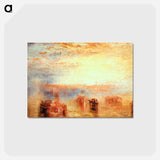 Approach to Venice - ウィリアム ターナー Postcard.