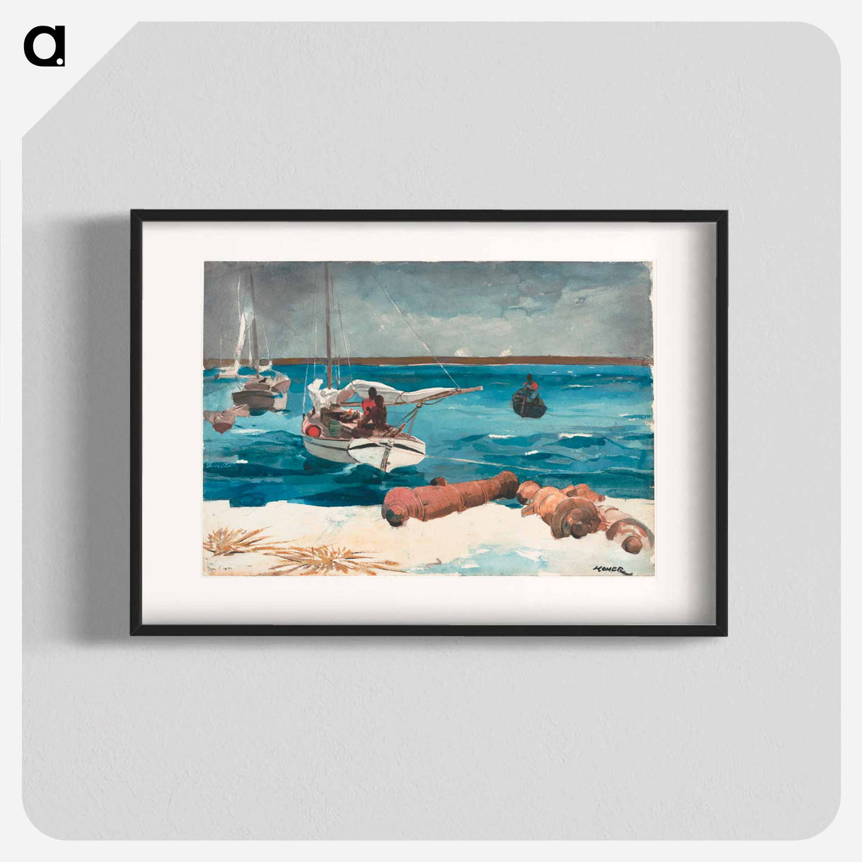 Nassau - Winslow Homer Poster.