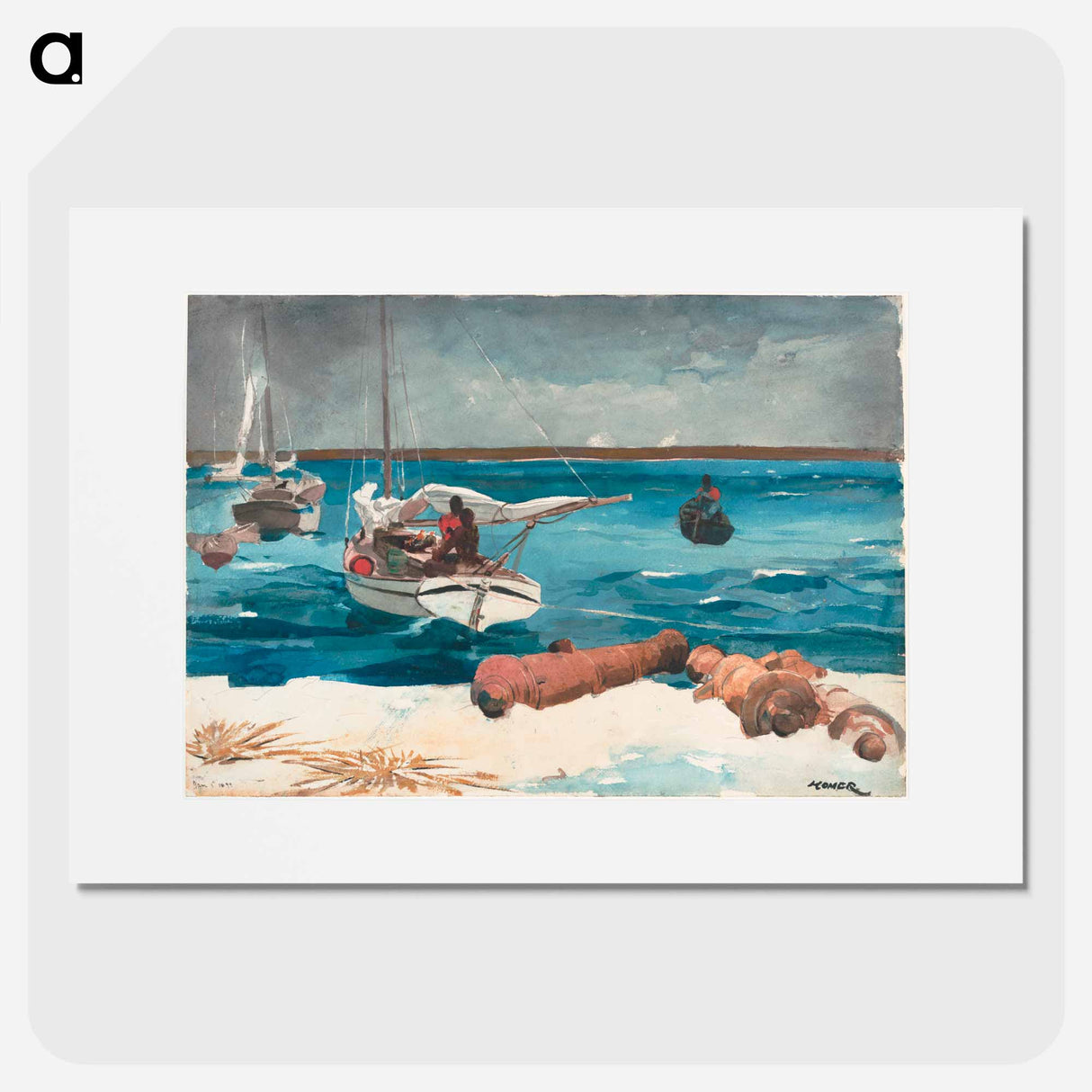 Nassau - Winslow Homer Poster.