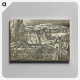 アートパネル-Landscape with Cannon - アルブレヒト デューラー Canvas.