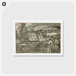 アートポストカード-Landscape with Cannon - アルブレヒト デューラー Postcard.