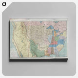 Illustrations of the manners, customs, and condition of the North American Indians - アンティーク地図 Canvas.