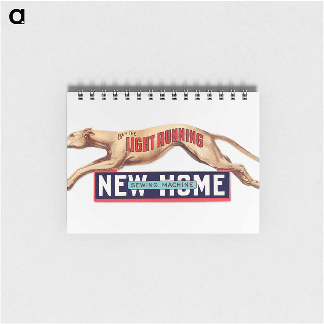 アートメモ帳-New Home Sewing Machine
 - ボストン公共図書館 Memo.