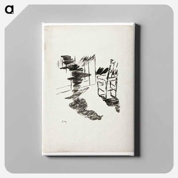 The Chair - エドゥアール マネ Canvas.