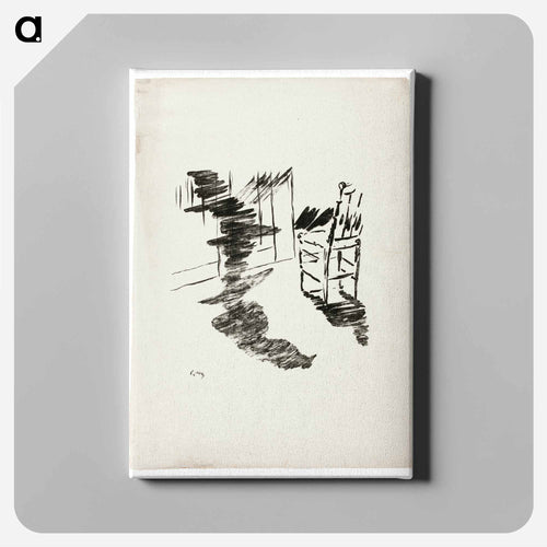 The Chair - Edouard Manet Canvas.