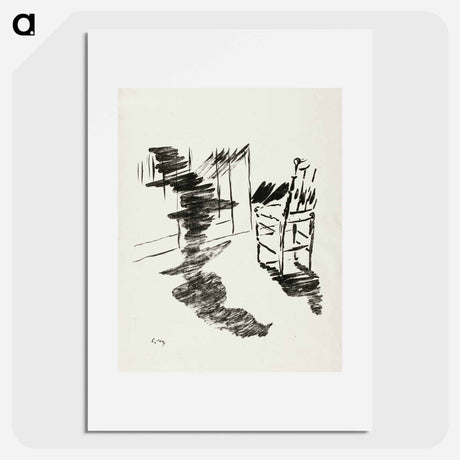 アートポスター-The Chair - エドゥアール マネ Poster.