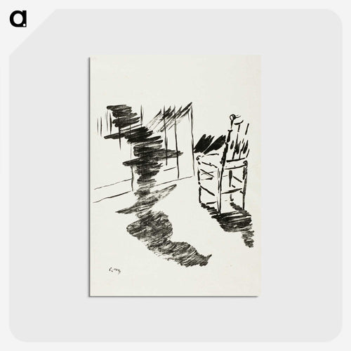 The Chair - エドゥアール マネ Postcard.