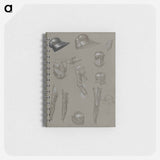 アートメモ帳-Studies of a Suit of Armor - エドワード バーン ジョーンズ Memo.