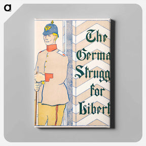 アートパネル-The German struggle for liberty - エドワード ペンフィールド Canvas.