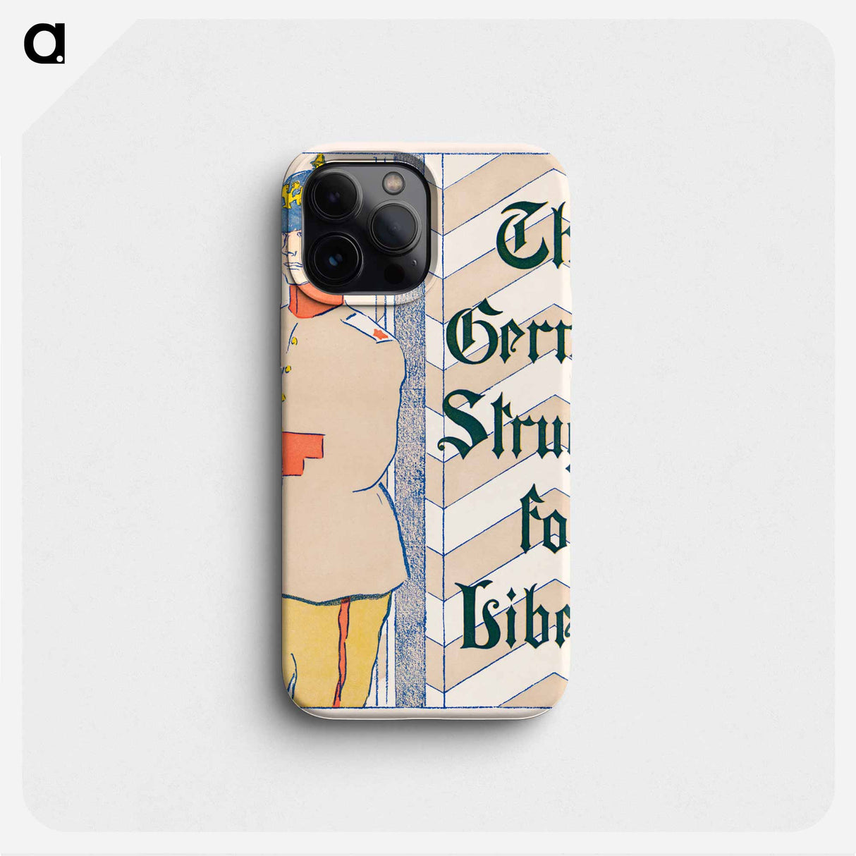 The German struggle for liberty - エドワード ペンフィールド Phone Case.