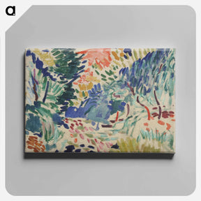 アートパネル-Landscape at Collioure - アンリ マティス Canvas.