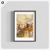 Tiepolo Ceiling, Milan - John Singer Sargent Poster.