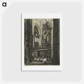 アートポストカード-The Choir, Toledo
 - ジョセフ ペネル Postcard.