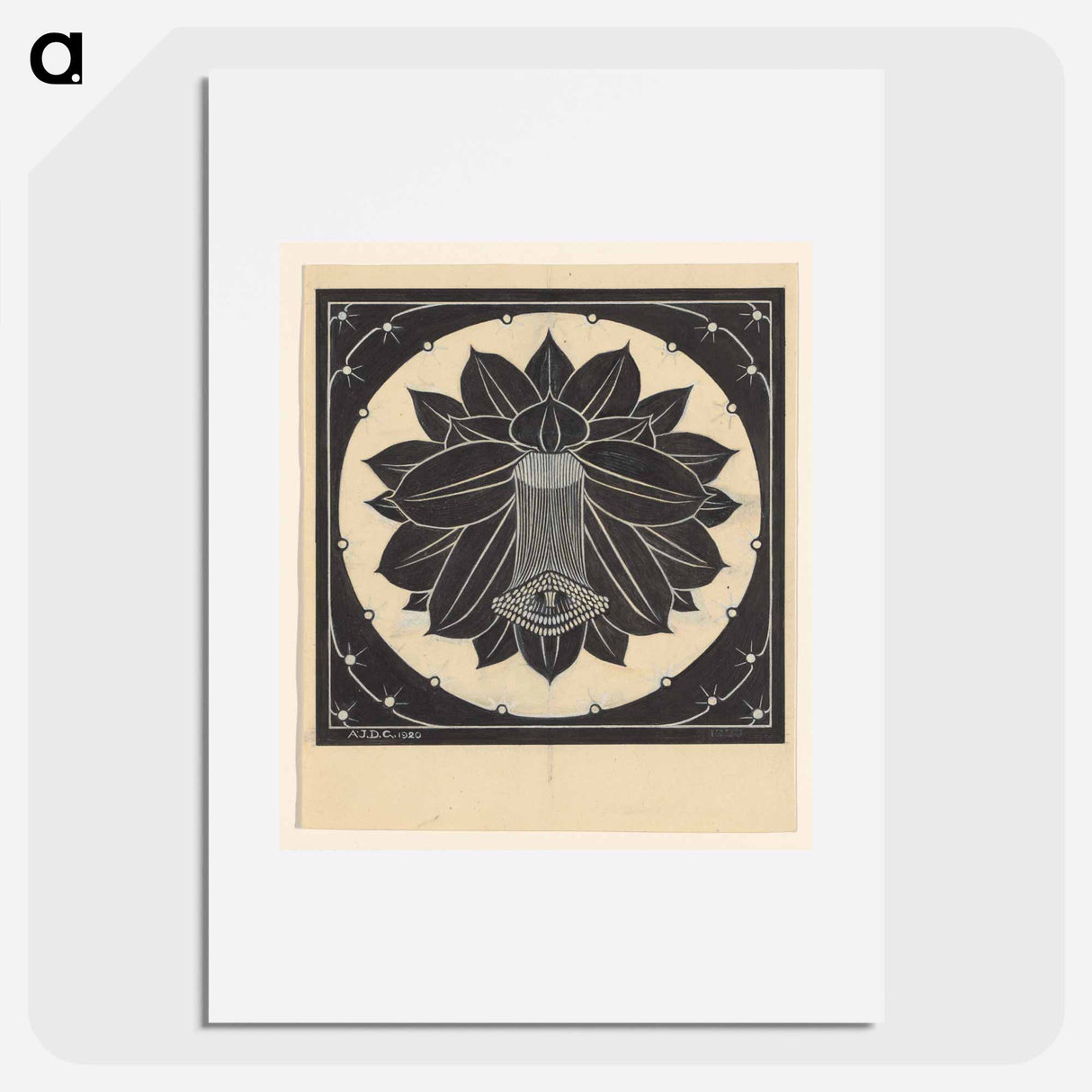 Cactusbloem - Julie de Graag Poster.