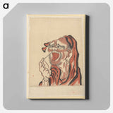 Daruma (Buddhist Saint) - Katsushika Hokusai Canvas.
