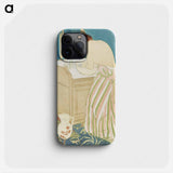 Woman Bathing - Mary Cassatt Phone Case.