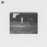 アートメモ帳-Baseball Game at U.S. Army Base Hospital No. 33, Portsmouth
 - 国立医学図書館 Memo.