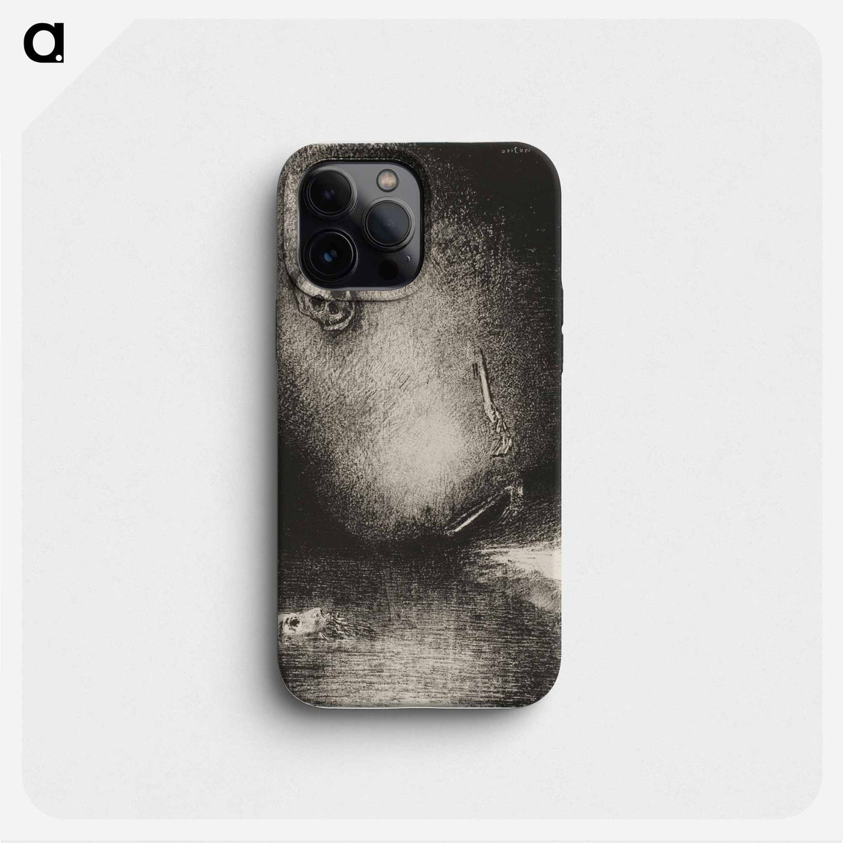 The Dream has Ended in Death - Odilon Redon Phone Case.