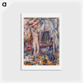 アートポストカード-The Toilette - ポール セザンヌ Postcard.