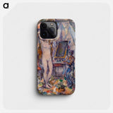 The Toilette - Paul Cezanne Phone Case.