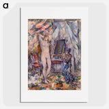 The Toilette - Paul Cezanne Poster.