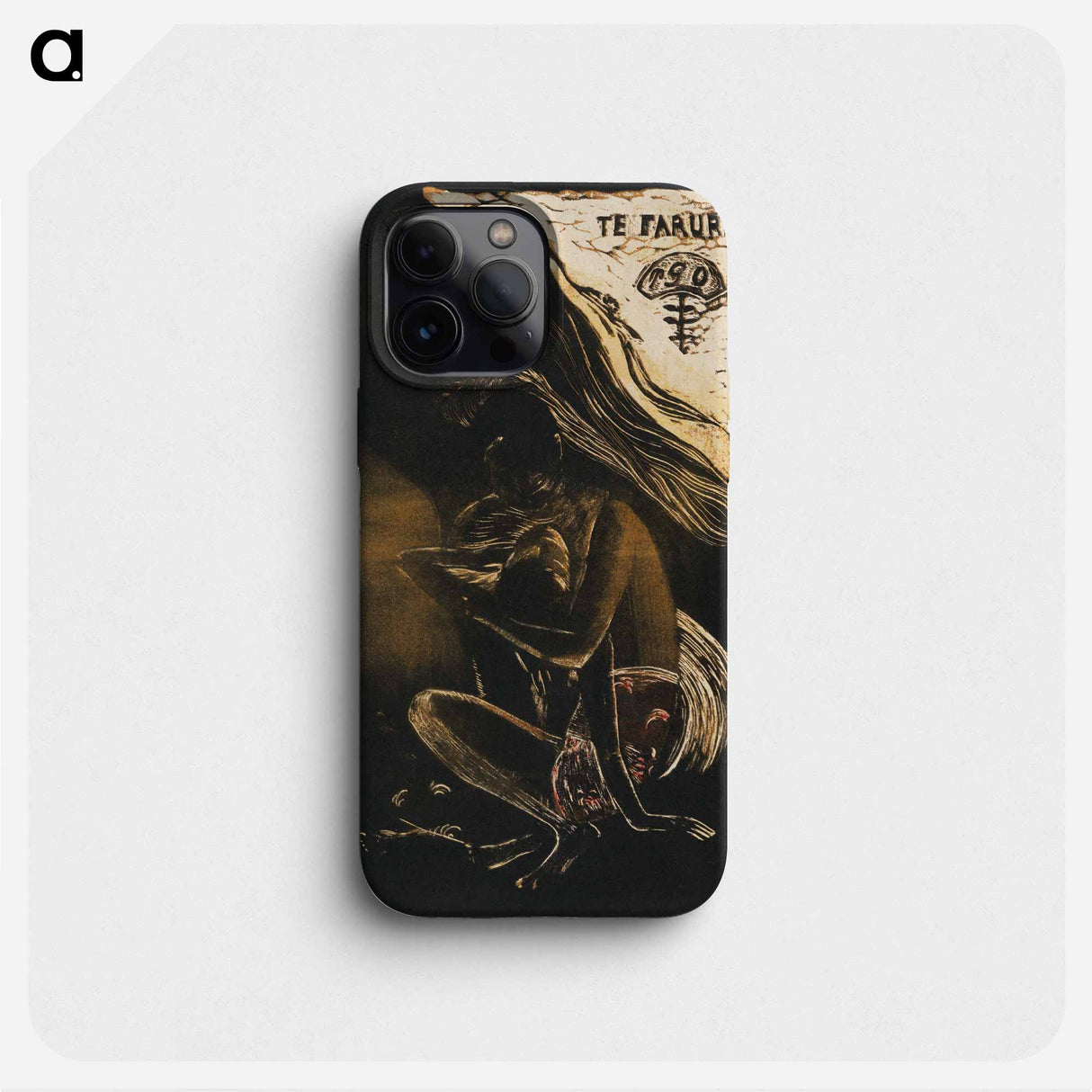 Here We Make Love (Te faruru) - ポール ゴーギャン Phone Case.