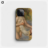 Bather - Pierre Auguste Renoir Phone Case.