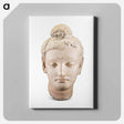 アートパネル-Head of a Buddha
 - セントルイス美術館 Canvas.