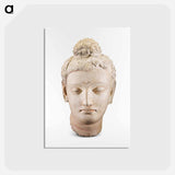 アートポストカード-Head of a Buddha
 - セントルイス美術館 Postcard.