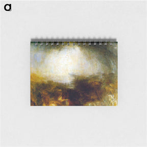 アートメモ帳-Shade and Darkness, The Evening of The Deluge - ウィリアム ターナー Memo.