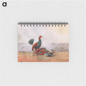 アートメモ帳-The Cock Fight - ウィンスロー ホーマー Memo.