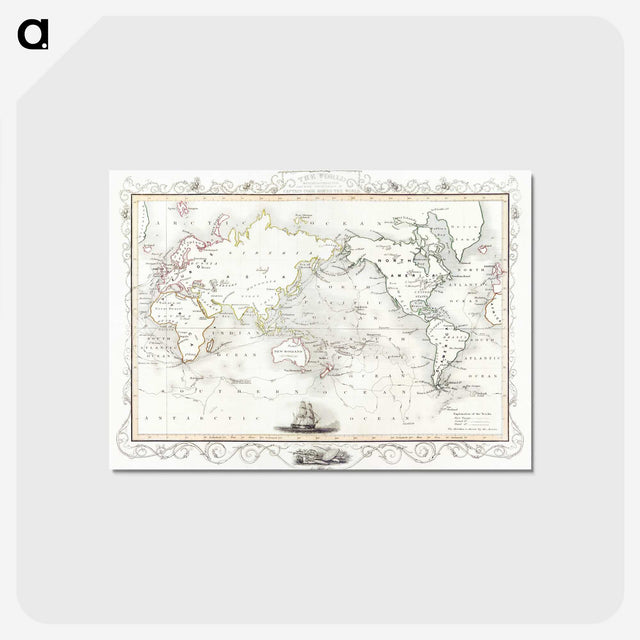 2-75_Antique-Maps_postcard