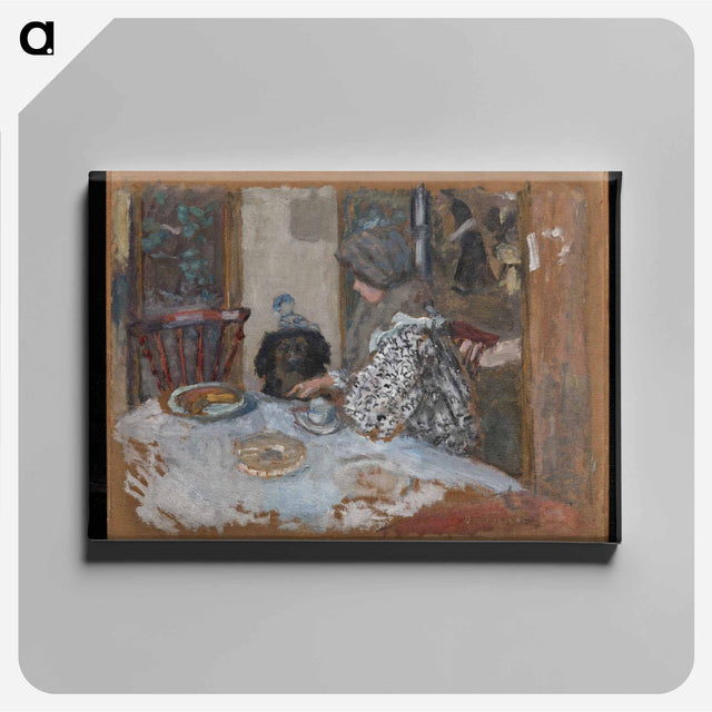 アートパネル-Woman with Dog
 - バーンズ・コレクション Canvas.